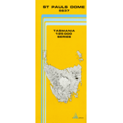 St Pauls Dome 1:25k Topo Map