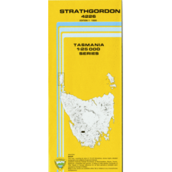 Strathgordon 1:25k Topo Map