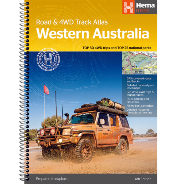 Western Australia Road 4wd Atlas - 9781922668875