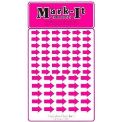 Pink Mark-It Arrow Stickers