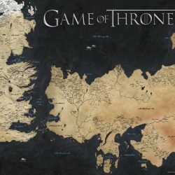 Game of Thrones Westeros Map