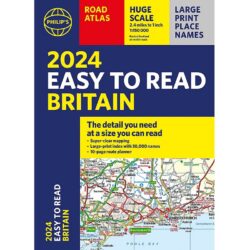 Easy to Read Britain Road Atlas 2024