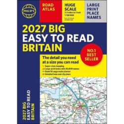 Easy to Read Britain Road Atlas 2027