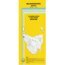 Sundown 1:25k Topo Map