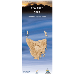 Tea Tree 1:25k Topo Map