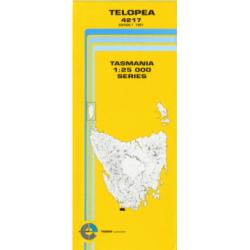 Telopea 1:25k Topo Map