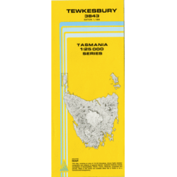 Tewkesbury 1:25k Topo Map