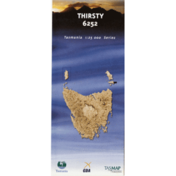 Thirsty 1:25k Topo Map