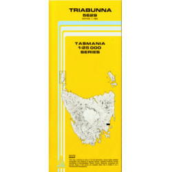 Triabunna 1:25k Topo Map