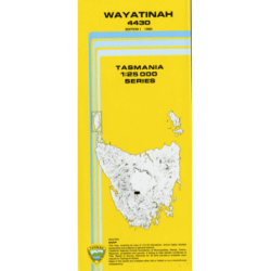 Wayatinah 1:25k Topo Map