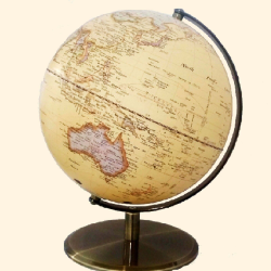 30cm Embossed Antique Globe