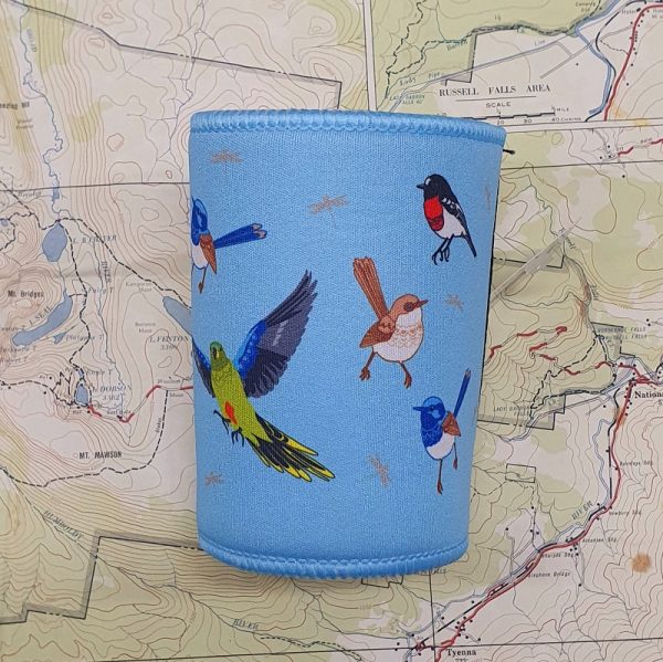 Stubby Holder - Birds of Tas