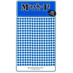 Blue Mark-it Dot Stickers
