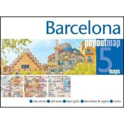 Barcelona Popout Map 9781917131735