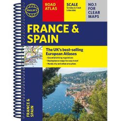 France and Spain Road Atlas