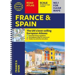 France and Spain Road Atlas 9781849077453