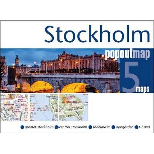 Stockholm Popout Map