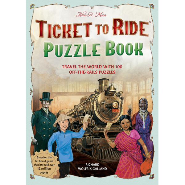 Ticket to Ride Puzzle Book - 9781787395985