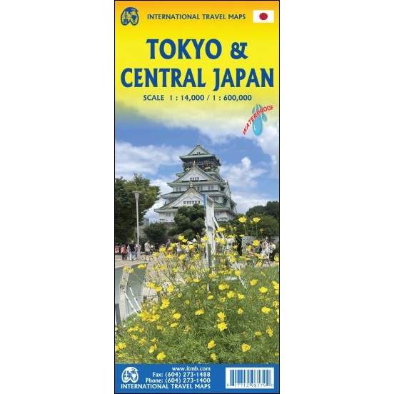 Tokyo & Region Travel Reference Map 9781771298179