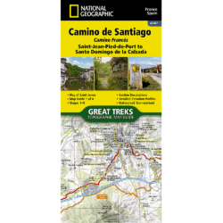 Camino de Santiago Map Book 1