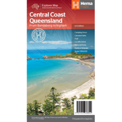 Central Coast Queensland Map