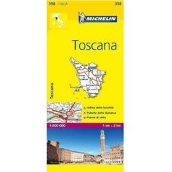 Tuscany Region Italy Map 358