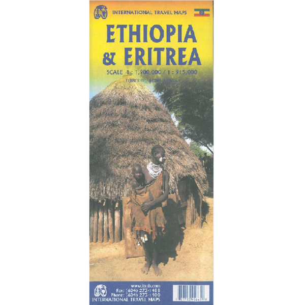 Ethiopia & Eritrea Map