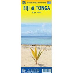 Fiji & Tonga Travel Reference Map 9781771292900