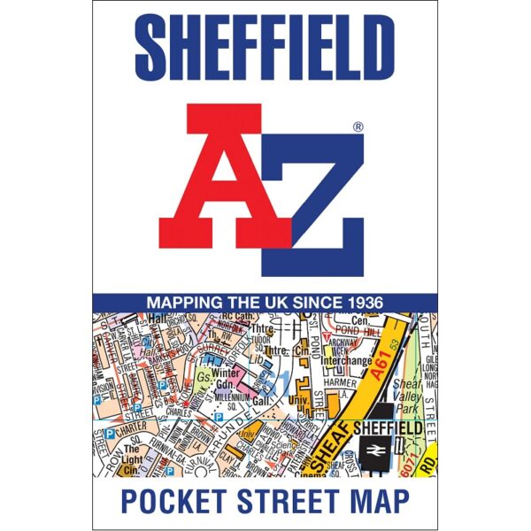 Sheffield A-Z Pocket Street Map