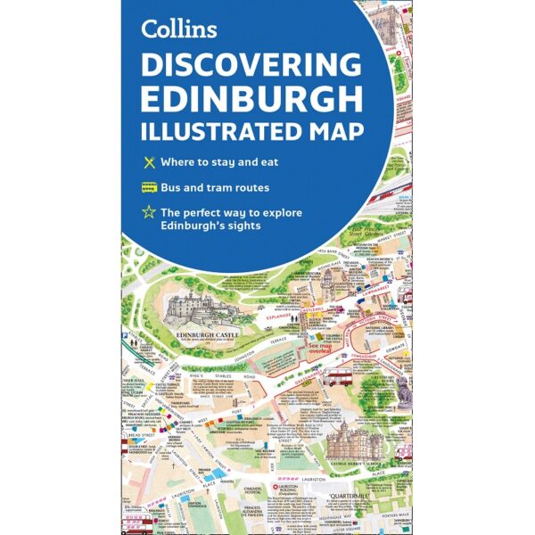 Discovering Edinburgh Illustrated Map