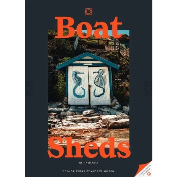 Boat Sheds Calendar 2026 9781763569034