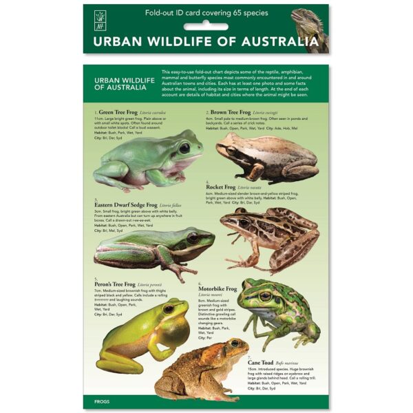 Urban Wildlife of Australia ID Chart