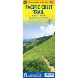 Pacific Crest Trail Map 9781771296304