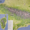 Alps Pyrenees and Corsica Hike & Rail Map Sample 2