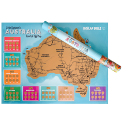 Little Explorer's Australia Scratch Off Map