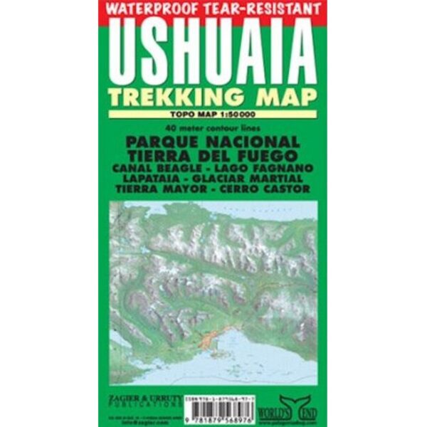 Ushuaia Trekking Map