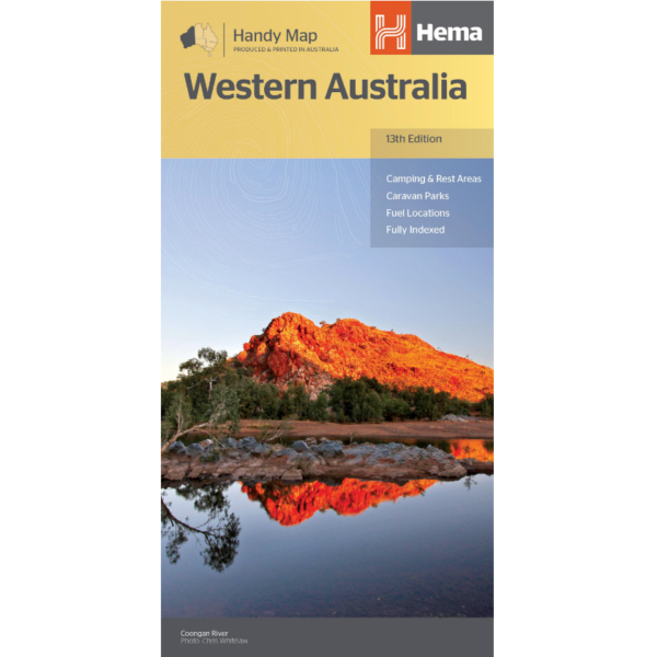 Western Australia Handy Road Map