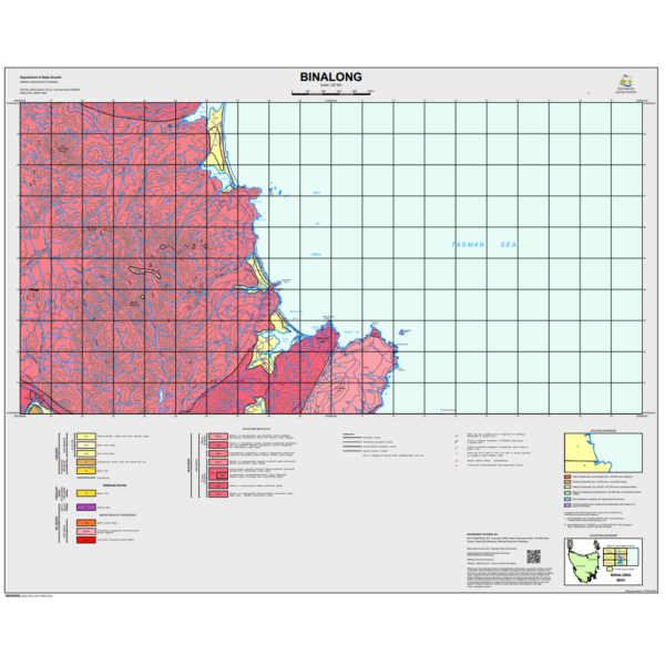 Binalong 25k Geology Map 6043
