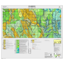 Colebrook 25k Geology Map 5229