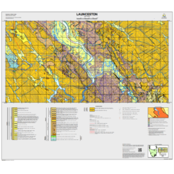 Launceston 25k Geology Map 5041