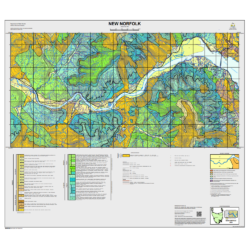 New Norfolk 25k Geology Map 5026