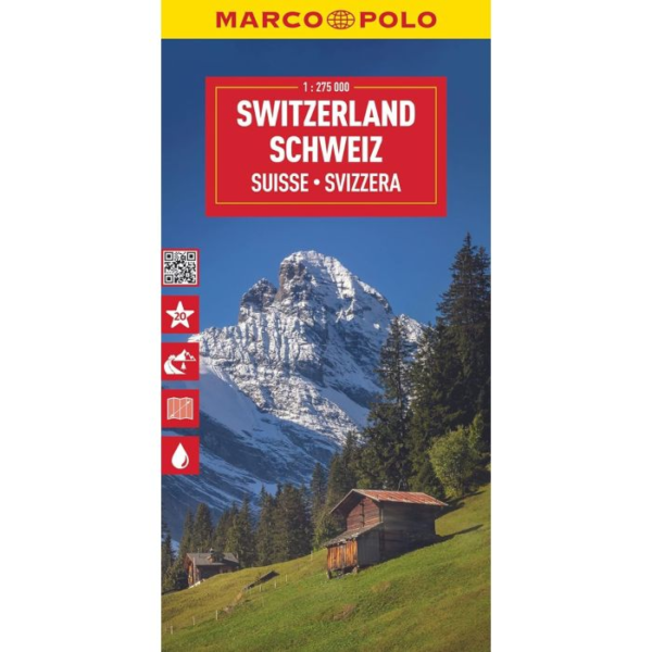 Switzerland Road Map