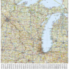 United States Great Lakes Map 3124 - Image 2