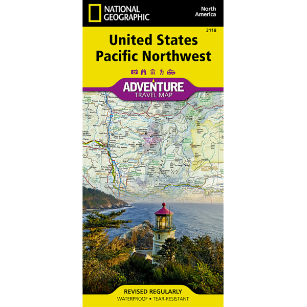 United States Pacific Northwest Map 3118