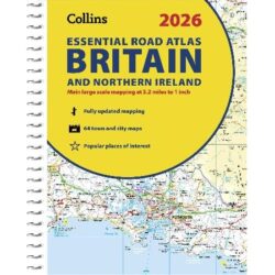 Britain & Ireland Essential Road Atlas 2026