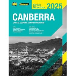 Canberra Snowy Mountains Street Directory 2025
