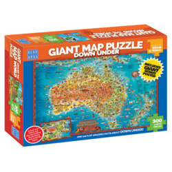Australia 'Down Under' Map Puzzle, 300pc