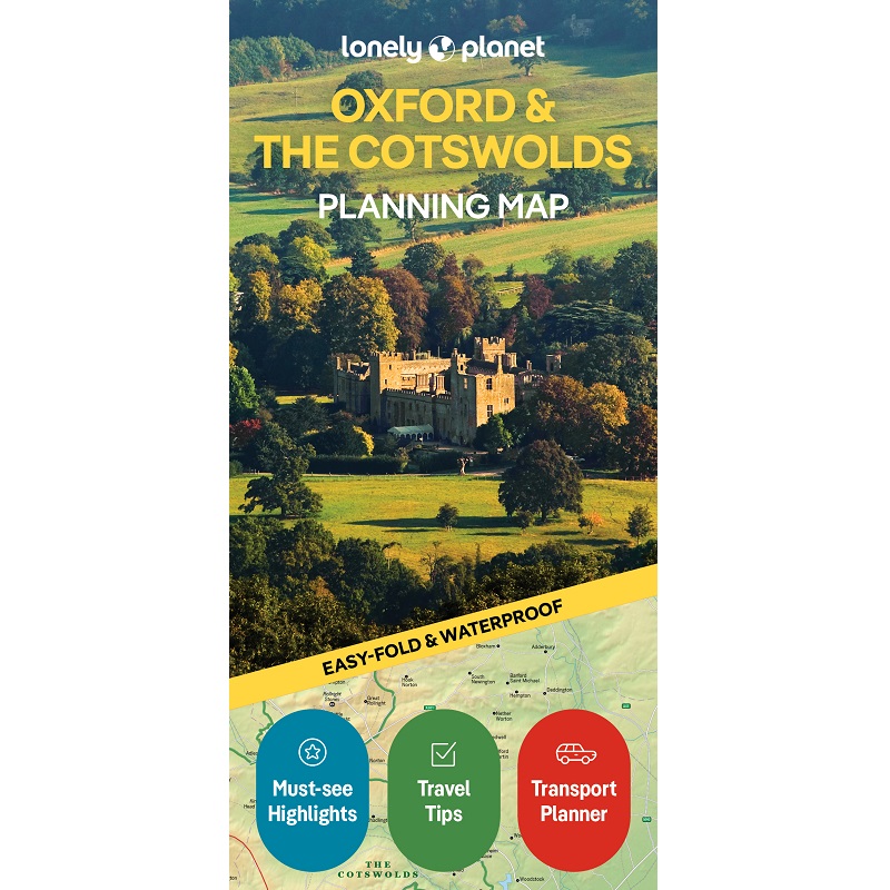 Oxford the Cotswolds Planning Map 9781788688499