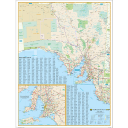 South Australia State Wall Map 570