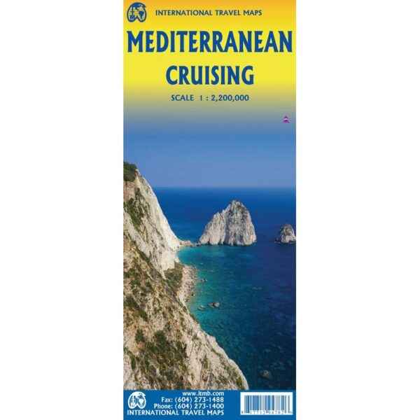 Mediterranean Cruising Travel Map
